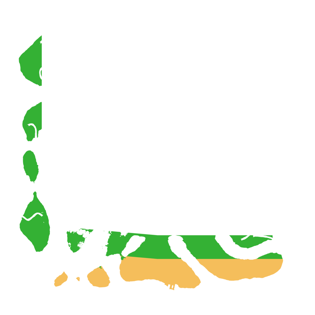 Biome Rust Map: Procedural Map, Size: 4000, Seed: 983434