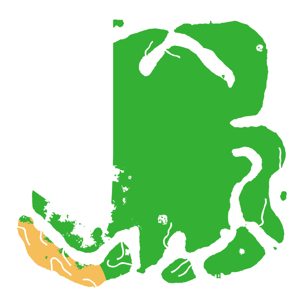 Biome Rust Map: Procedural Map, Size: 4500, Seed: 1161249