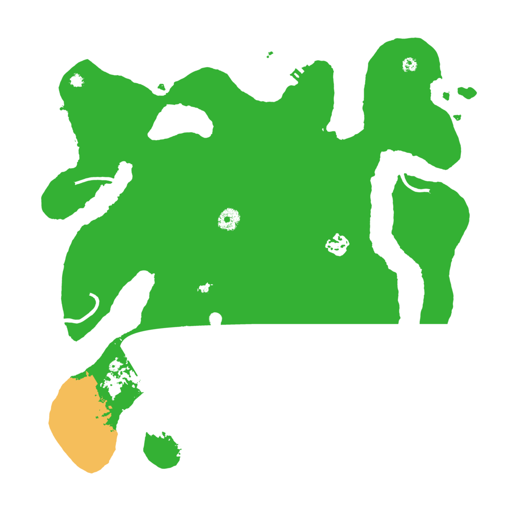 Biome Rust Map: Procedural Map, Size: 3510, Seed: 1517976