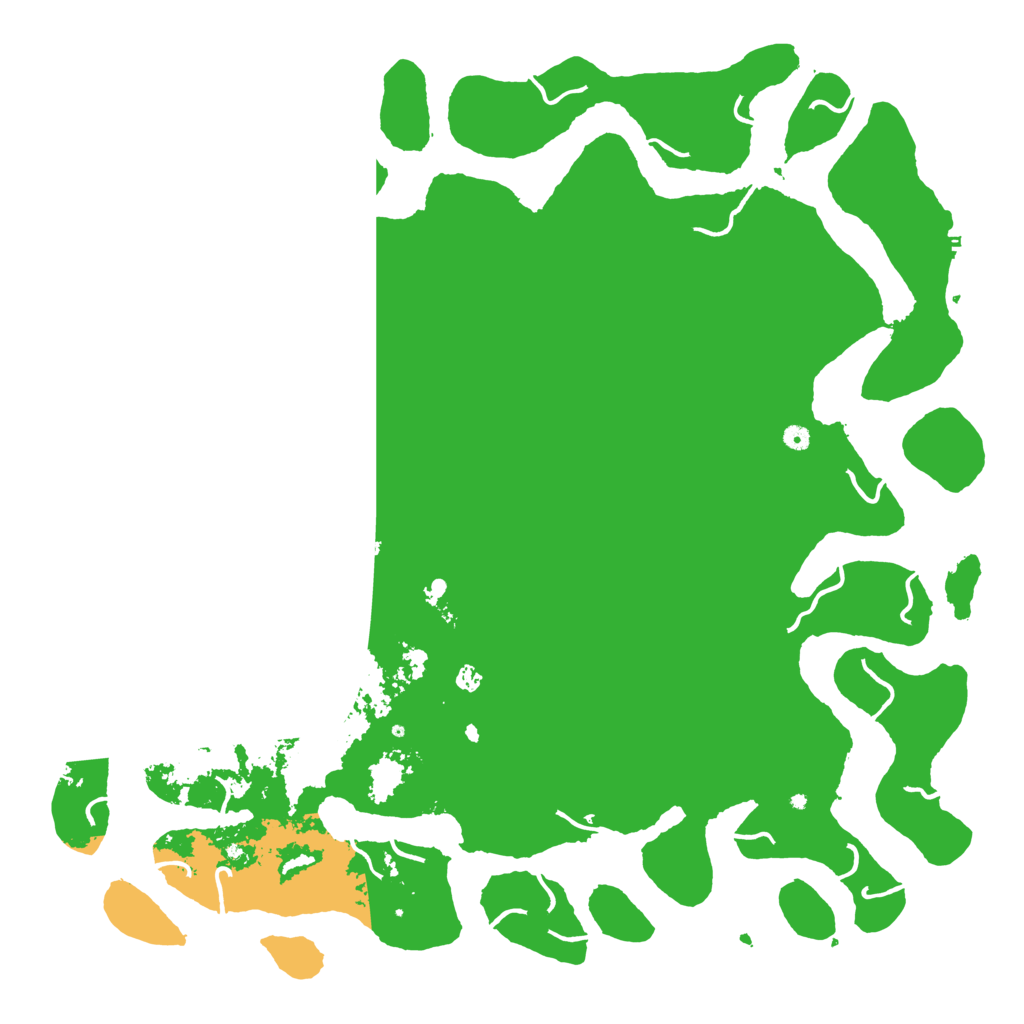 Biome Rust Map: Procedural Map, Size: 6000, Seed: 812449206