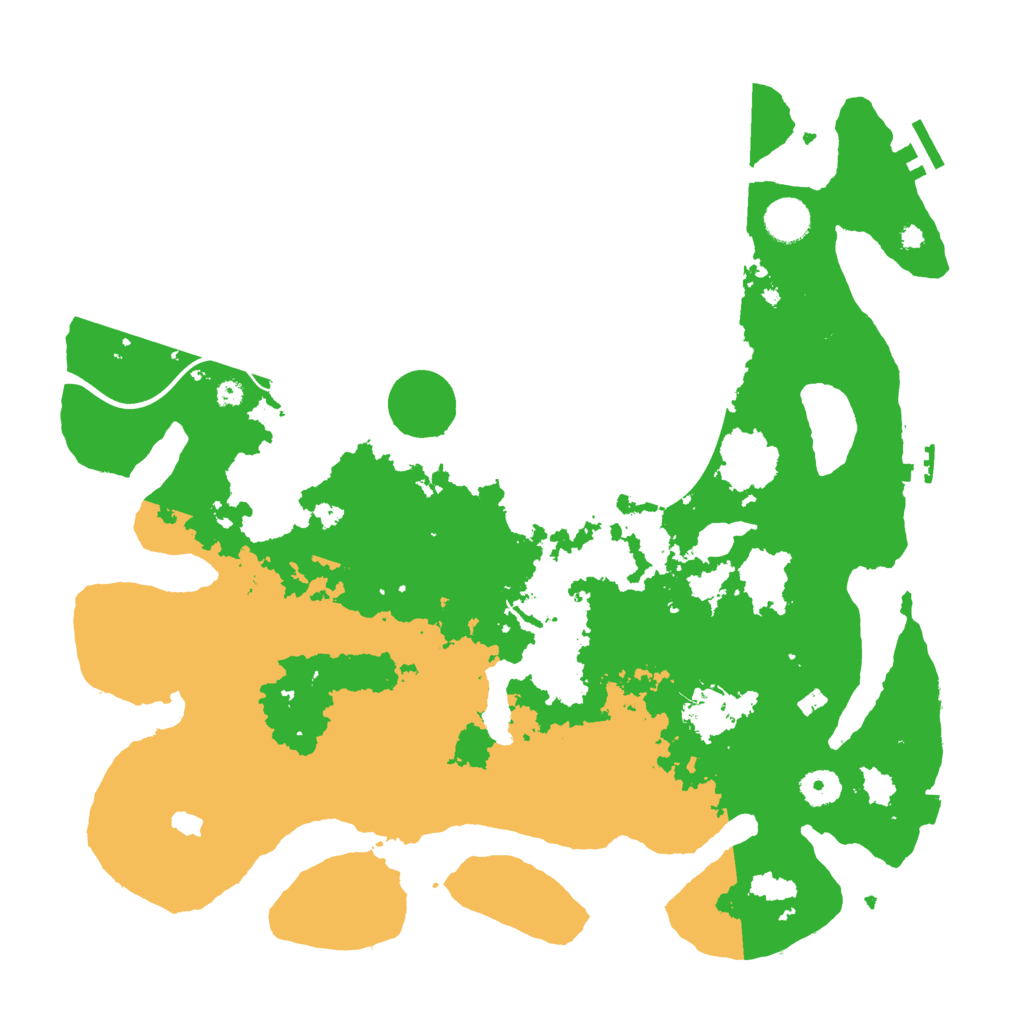 Biome Rust Map: Procedural Map, Size: 4000, Seed: 1991