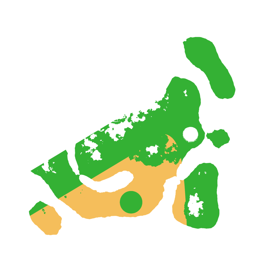 Biome Rust Map: Barren, Size: 3000, Seed: 7777