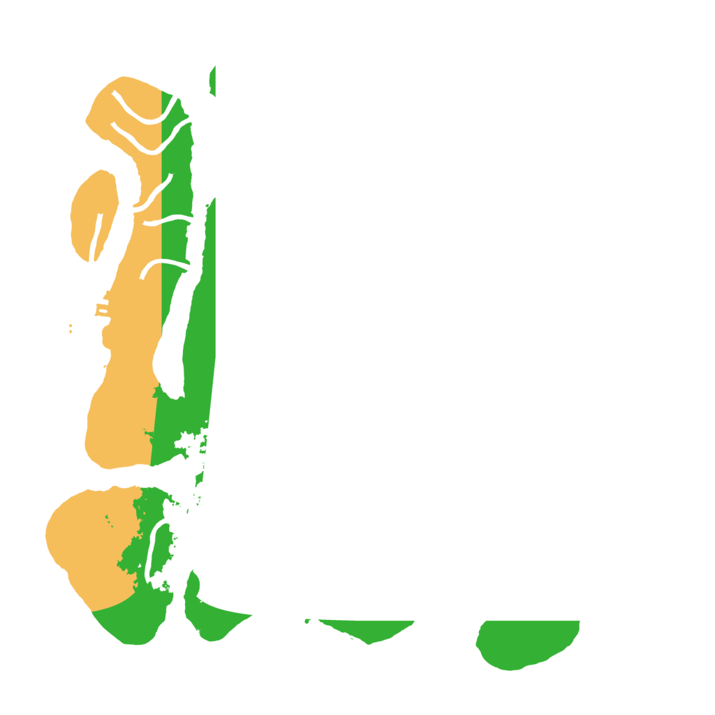 Biome Rust Map: Procedural Map, Size: 3550, Seed: 385009