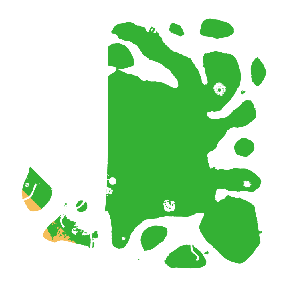 Biome Rust Map: Procedural Map, Size: 3600, Seed: 1570982099