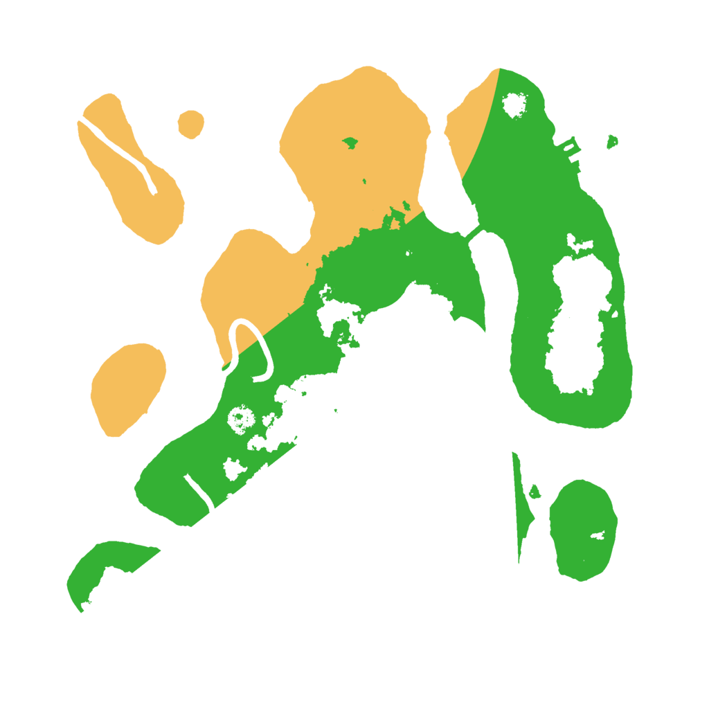 Biome Rust Map: Procedural Map, Size: 2700, Seed: 4001