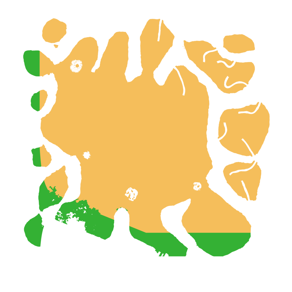 Biome Rust Map: Procedural Map, Size: 3510, Seed: 5242276