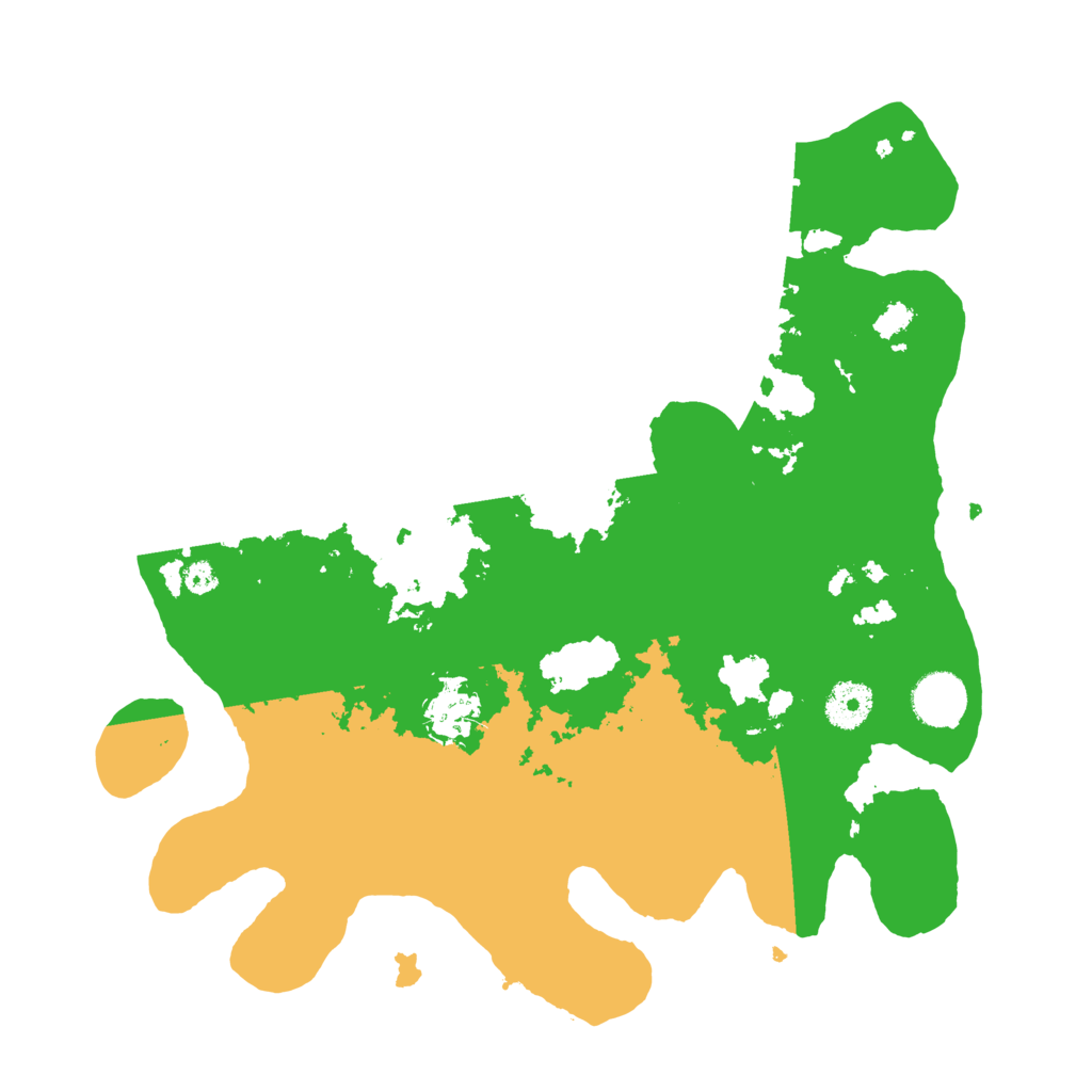 Biome Rust Map: Procedural Map, Size: 3500, Seed: 581875012