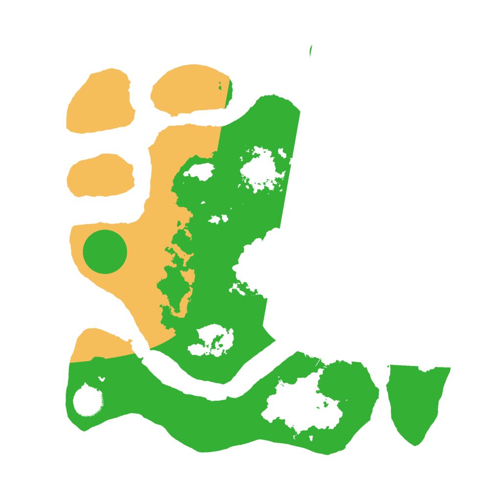 Biome Rust Map: Barren, Size: 3000, Seed: 8000