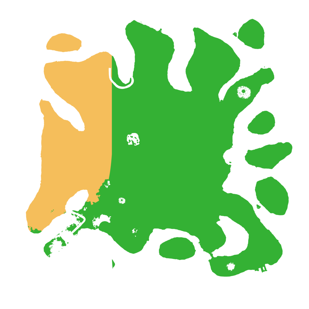 Biome Rust Map: Procedural Map, Size: 3510, Seed: 3941001