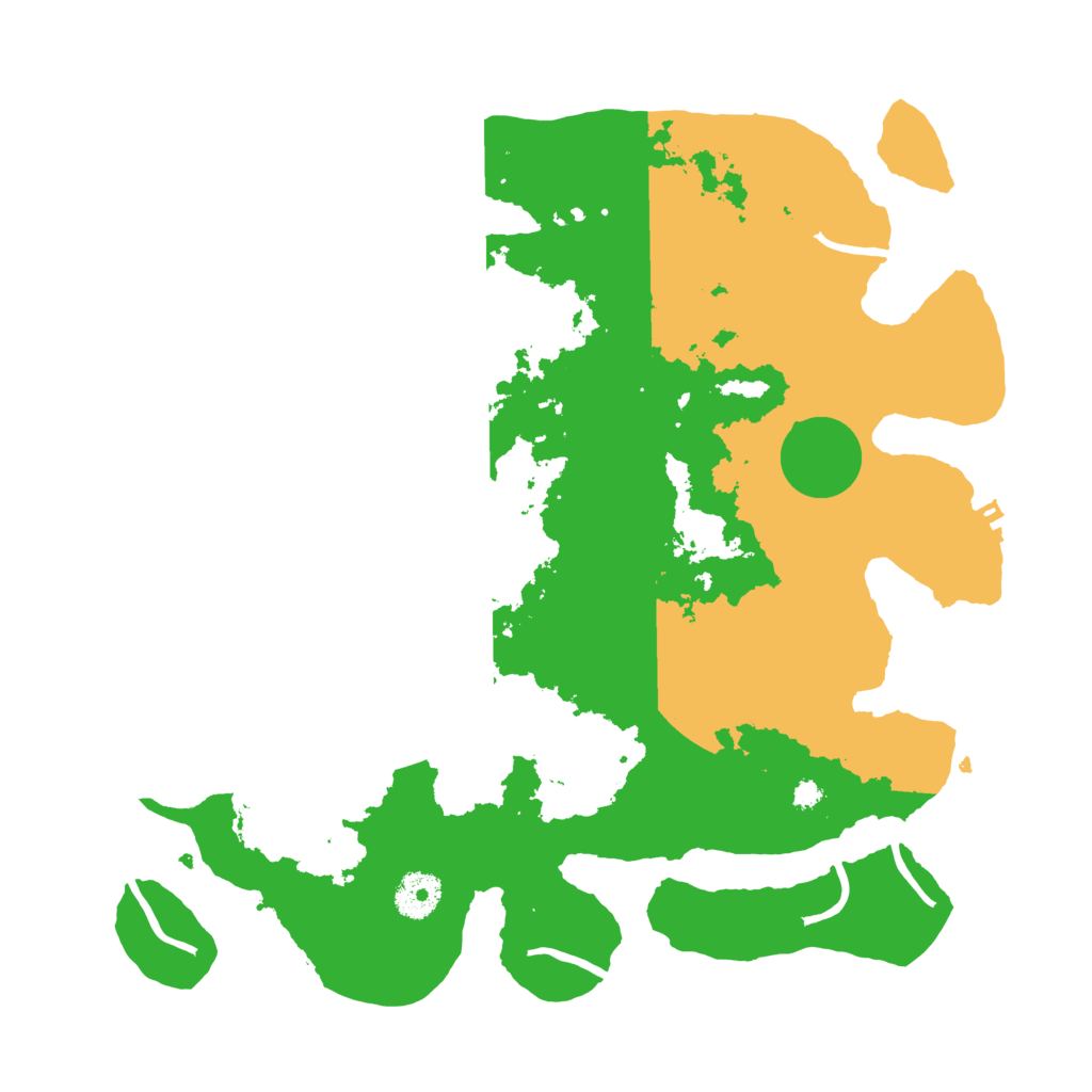 Biome Rust Map: Procedural Map, Size: 3550, Seed: 151440