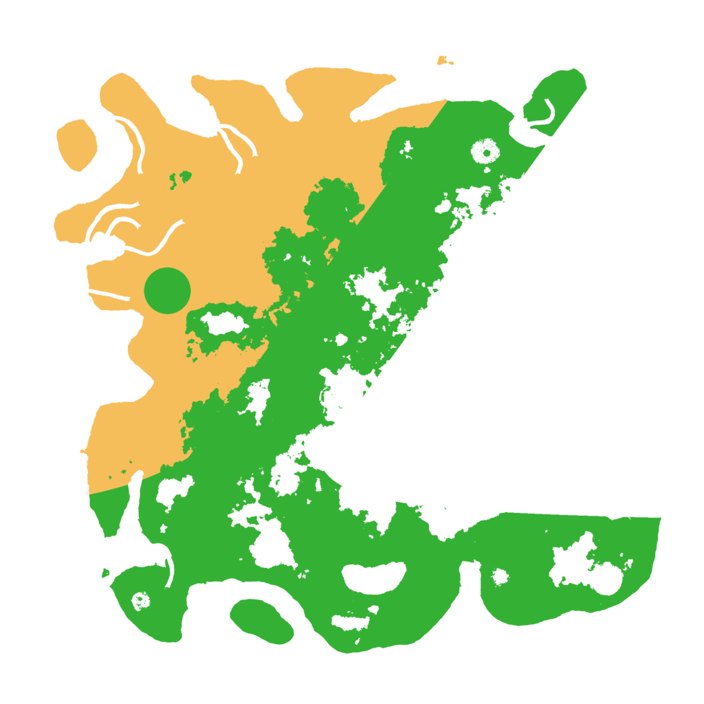 Biome Rust Map: Procedural Map, Size: 4000, Seed: 691845