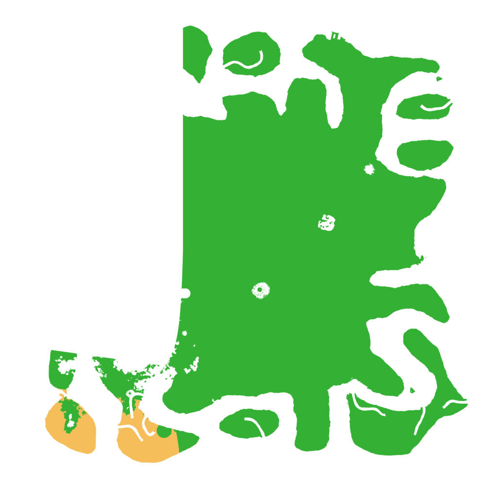 Biome Rust Map: Procedural Map, Size: 4500, Seed: 4057790