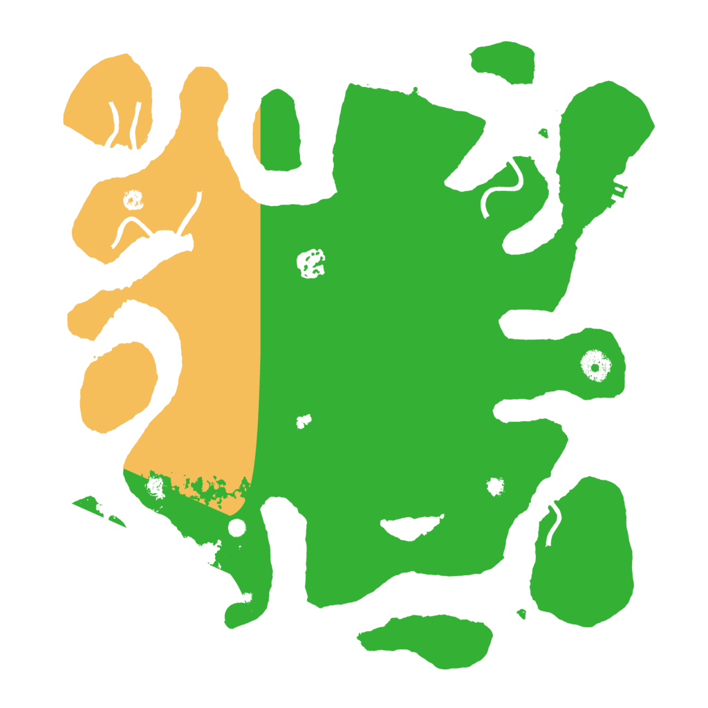 Biome Rust Map: Procedural Map, Size: 3550, Seed: 407168