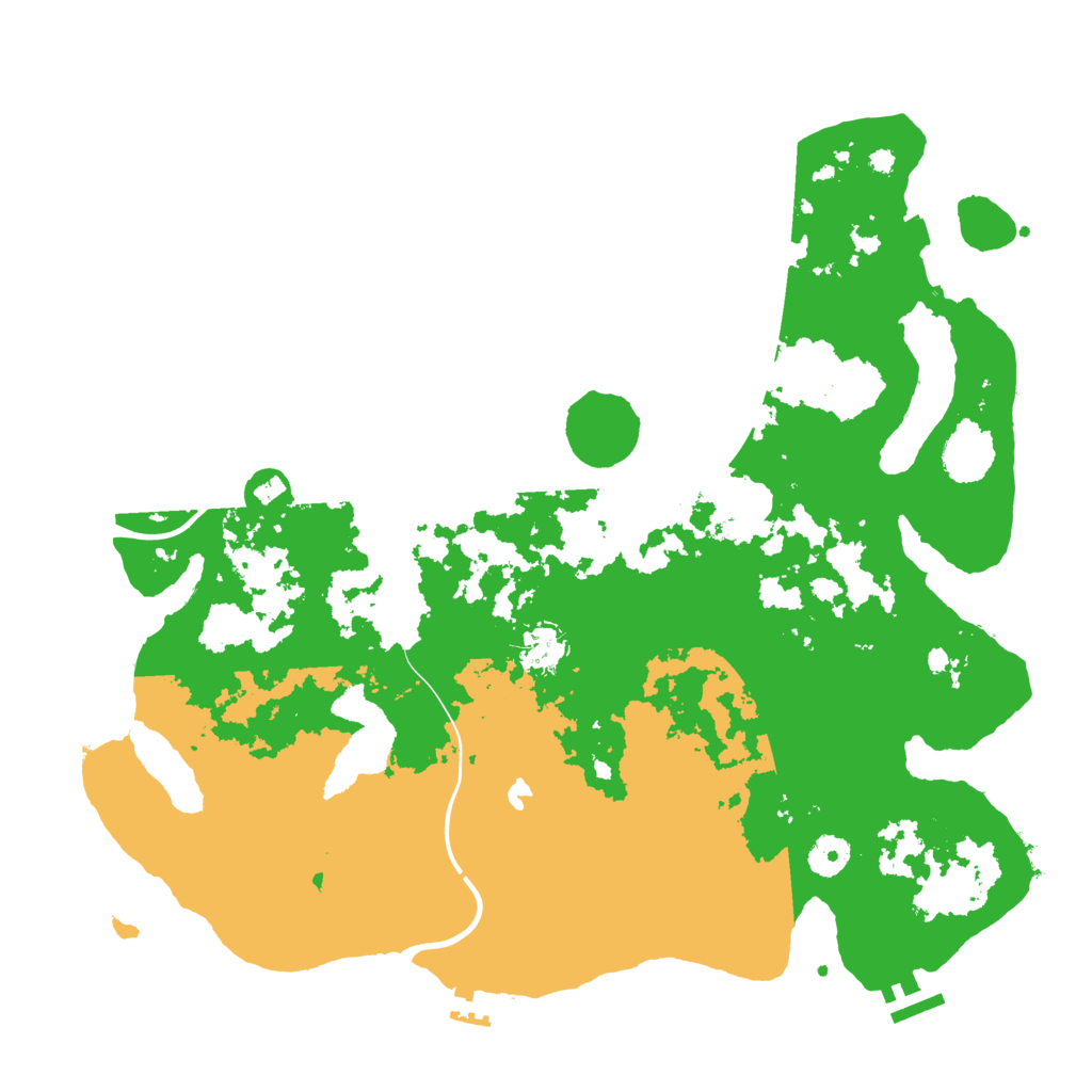 Biome Rust Map: Procedural Map, Size: 4000, Seed: 891917