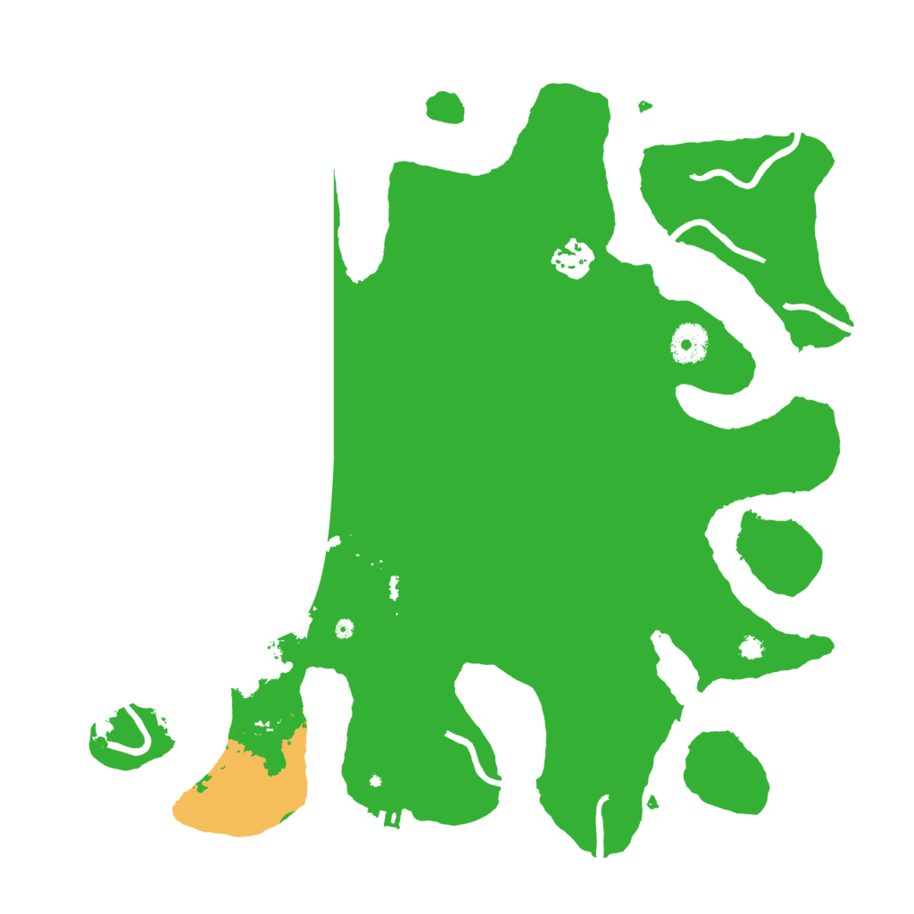 Biome Rust Map: Procedural Map, Size: 3510, Seed: 4064256