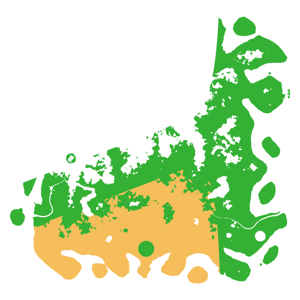 Biome Rust Map: Procedural Map, Size: 5000, Seed: 655