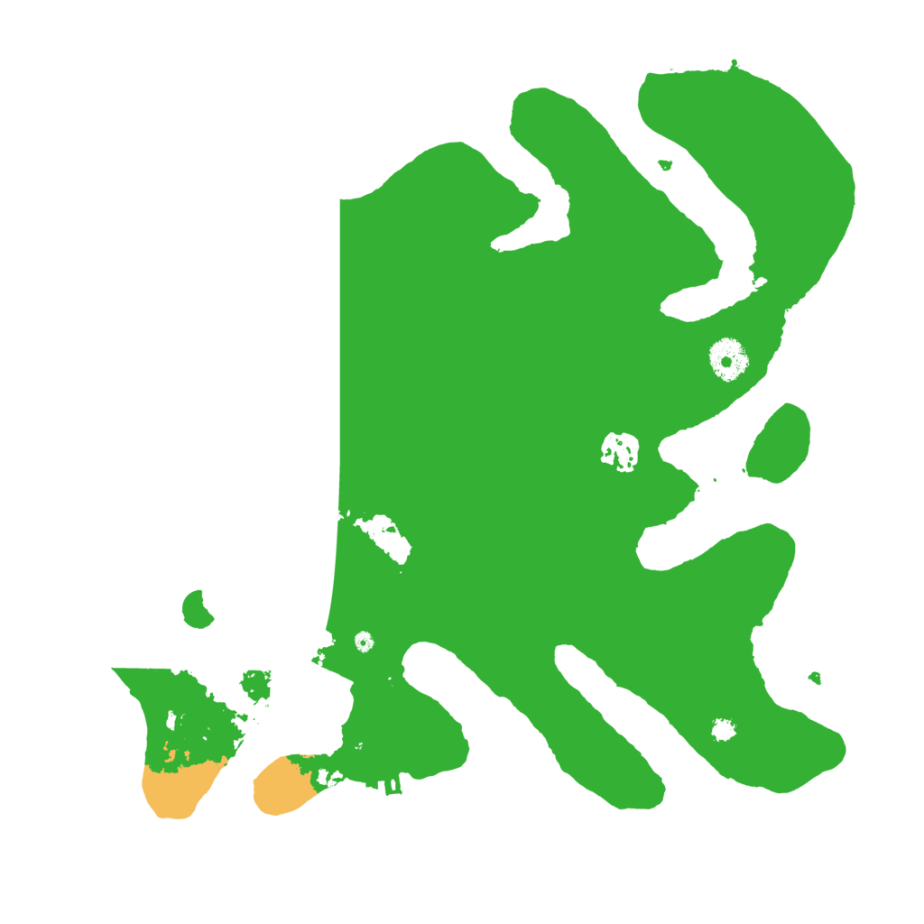 Biome Rust Map: Procedural Map, Size: 3500, Seed: 1231548480