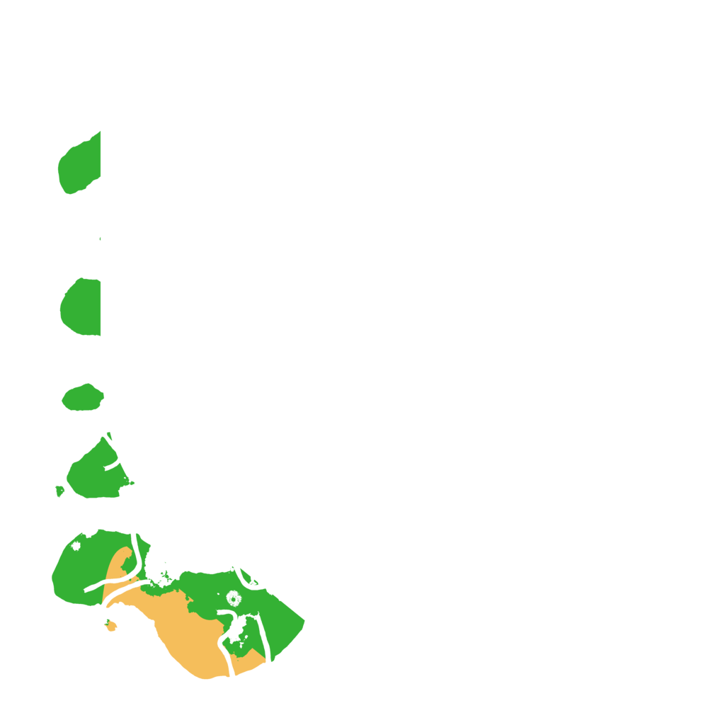 Biome Rust Map: Procedural Map, Size: 3550, Seed: 169553