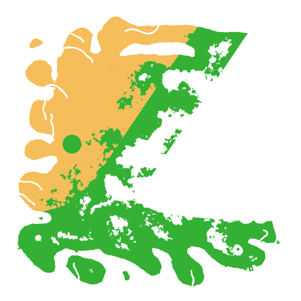 Biome Rust Map: Procedural Map, Size: 4250, Seed: 3455