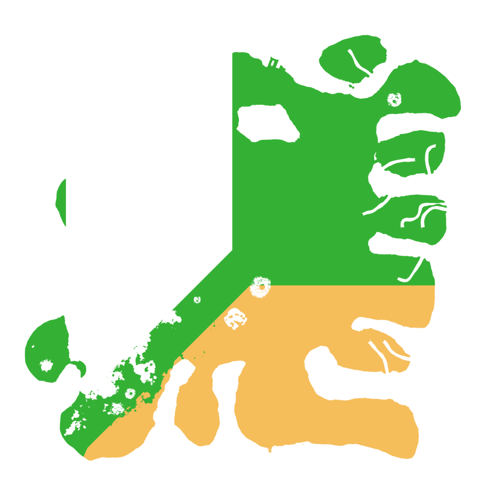 Biome Rust Map: Procedural Map, Size: 3600, Seed: 2009330730