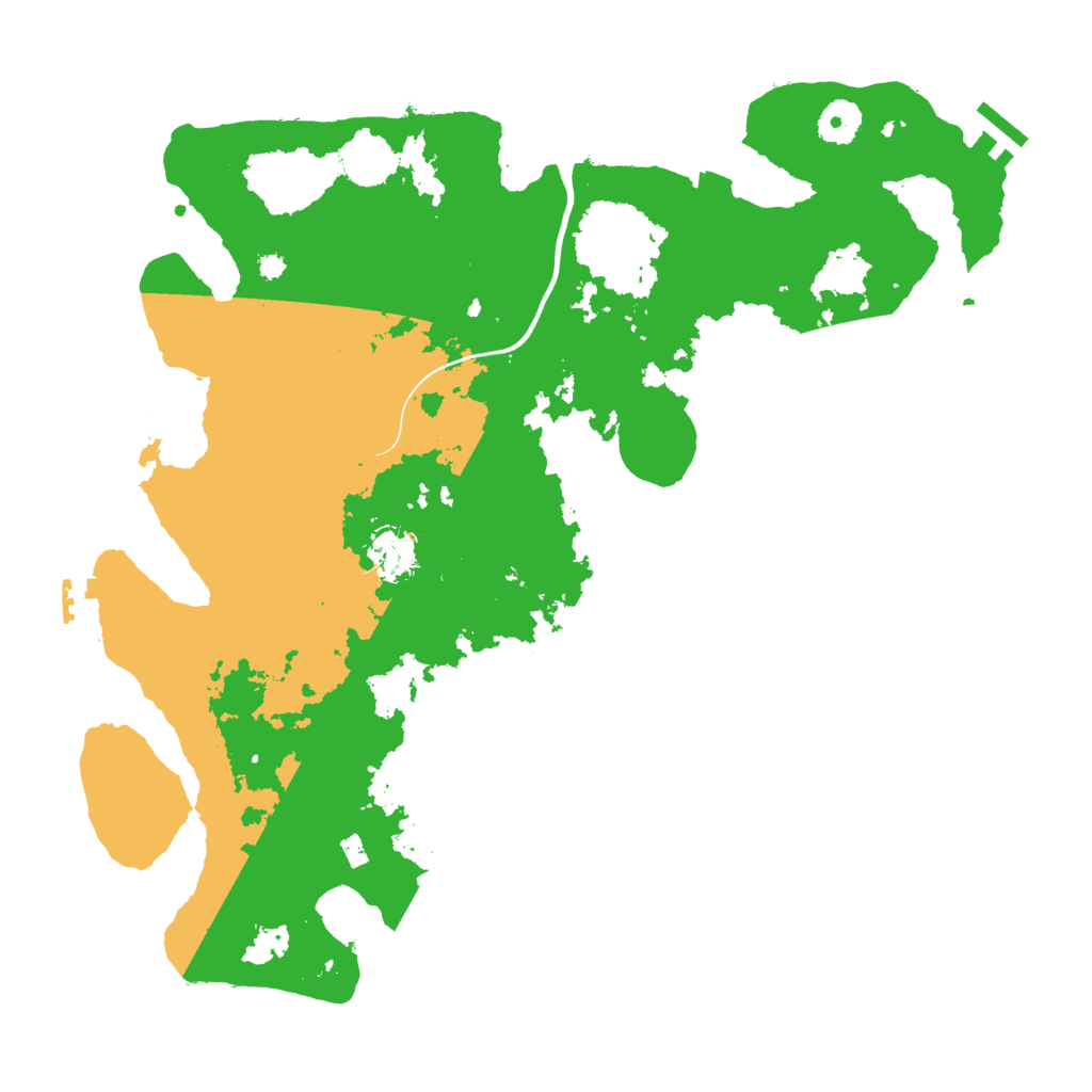 Biome Rust Map: Procedural Map, Size: 3773, Seed: 712372