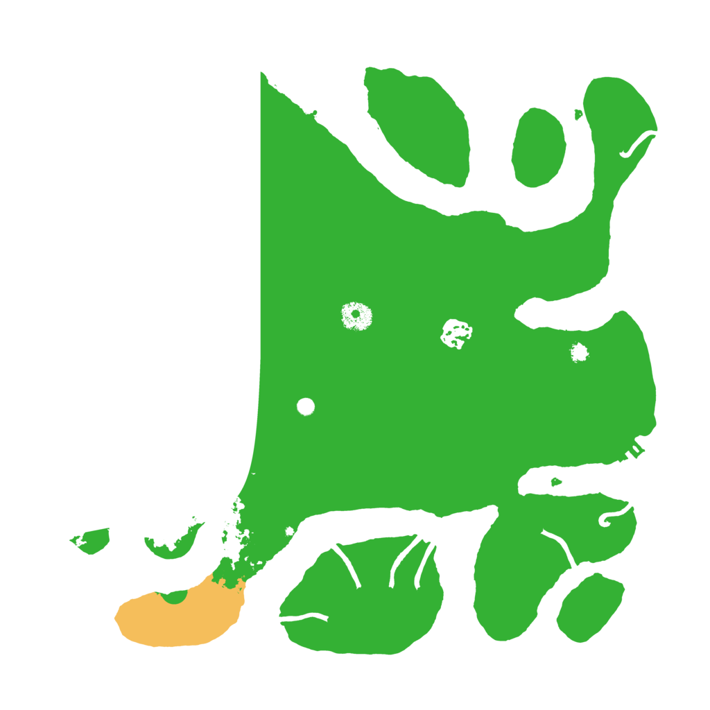 Biome Rust Map: Procedural Map, Size: 3550, Seed: 323589