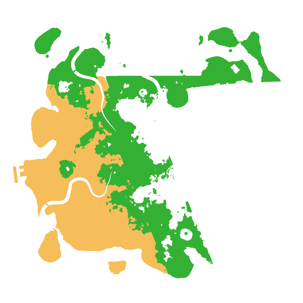Biome Rust Map: Procedural Map, Size: 3750, Seed: 251262833
