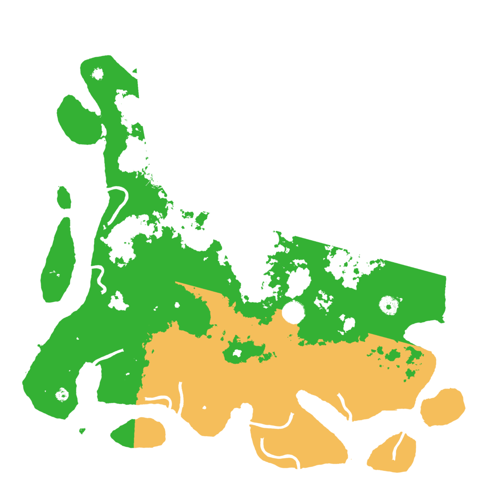 Biome Rust Map: Procedural Map, Size: 4000, Seed: 812739