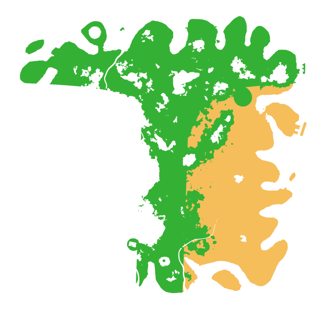 Biome Rust Map: Procedural Map, Size: 4500, Seed: 217689290