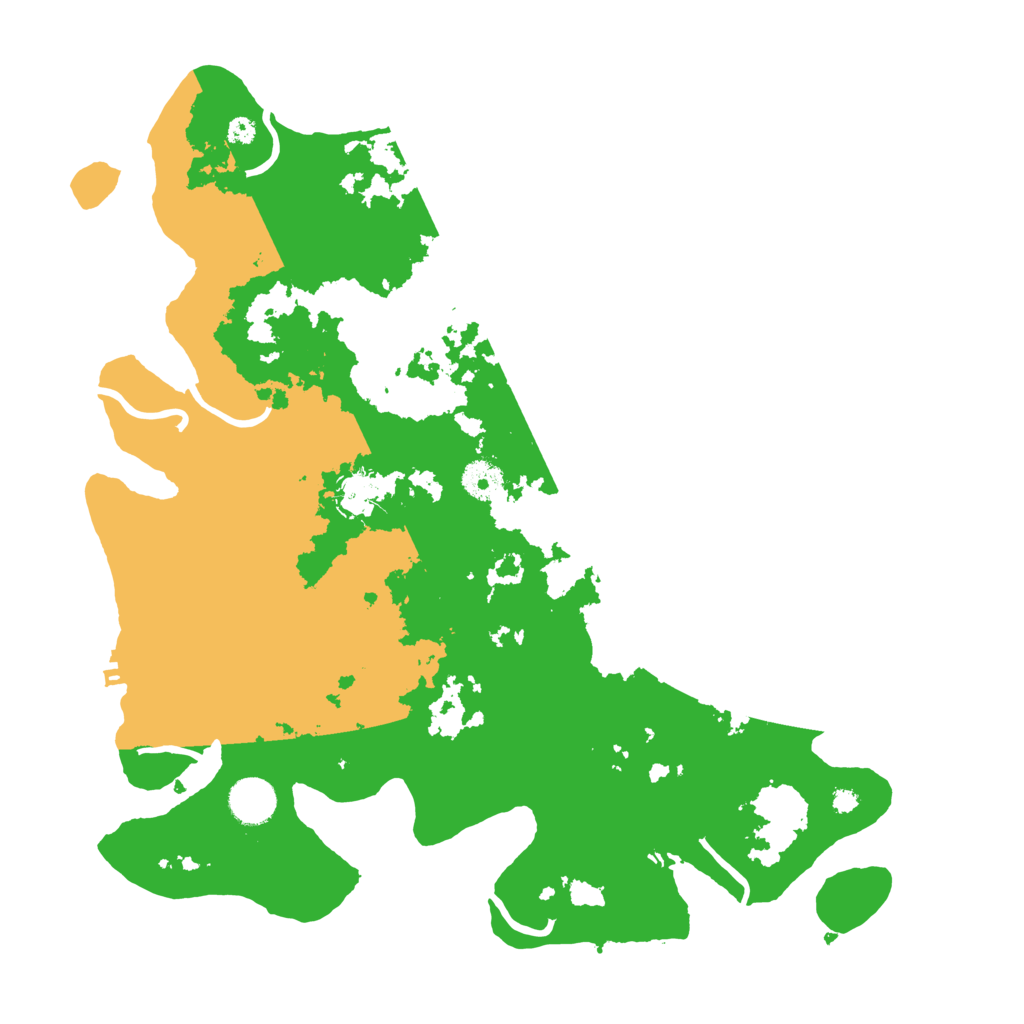 Biome Rust Map: Procedural Map, Size: 3800, Seed: 458213654