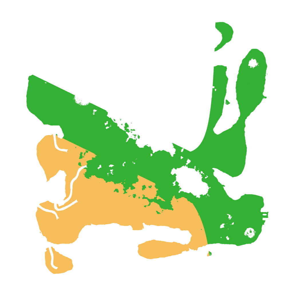 Biome Rust Map: Procedural Map, Size: 3000, Seed: 1420352090