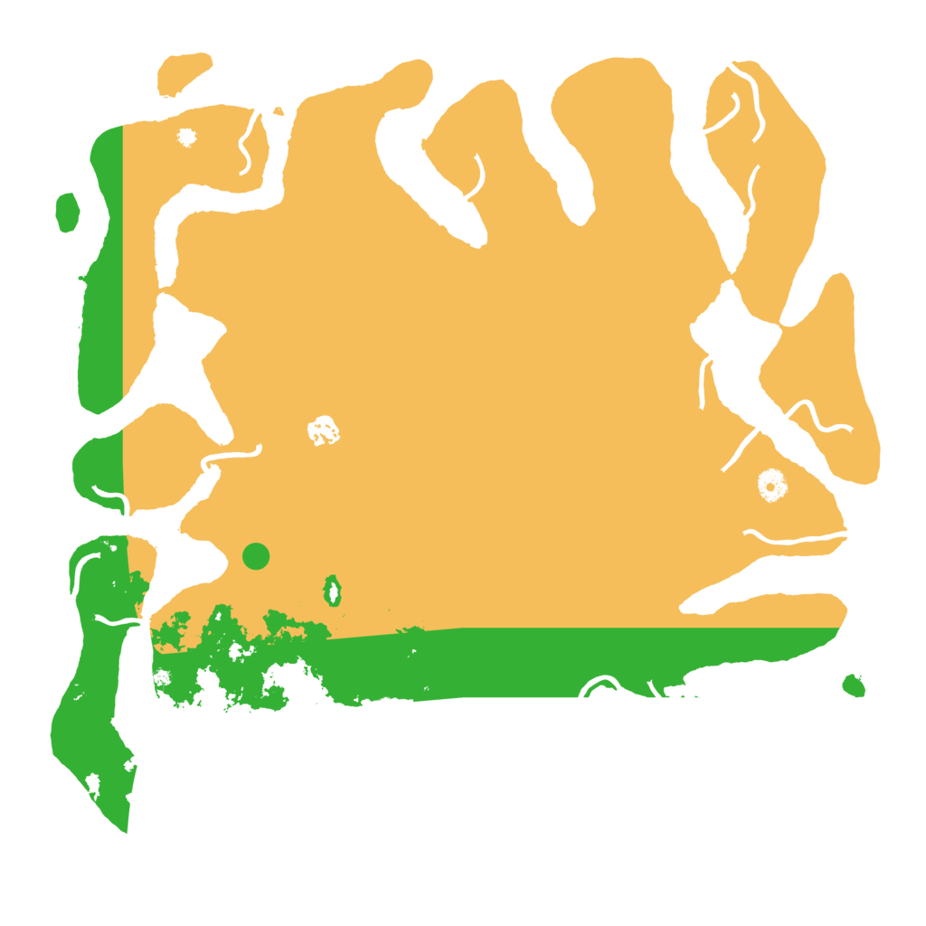 Biome Rust Map: Procedural Map, Size: 4500, Seed: 4093996