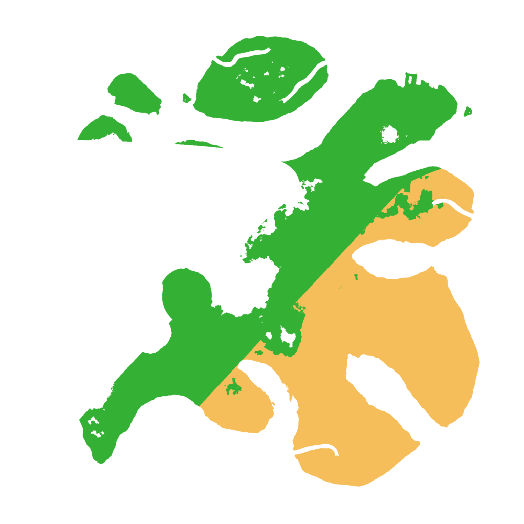 Biome Rust Map: Procedural Map, Size: 2800, Seed: 562523