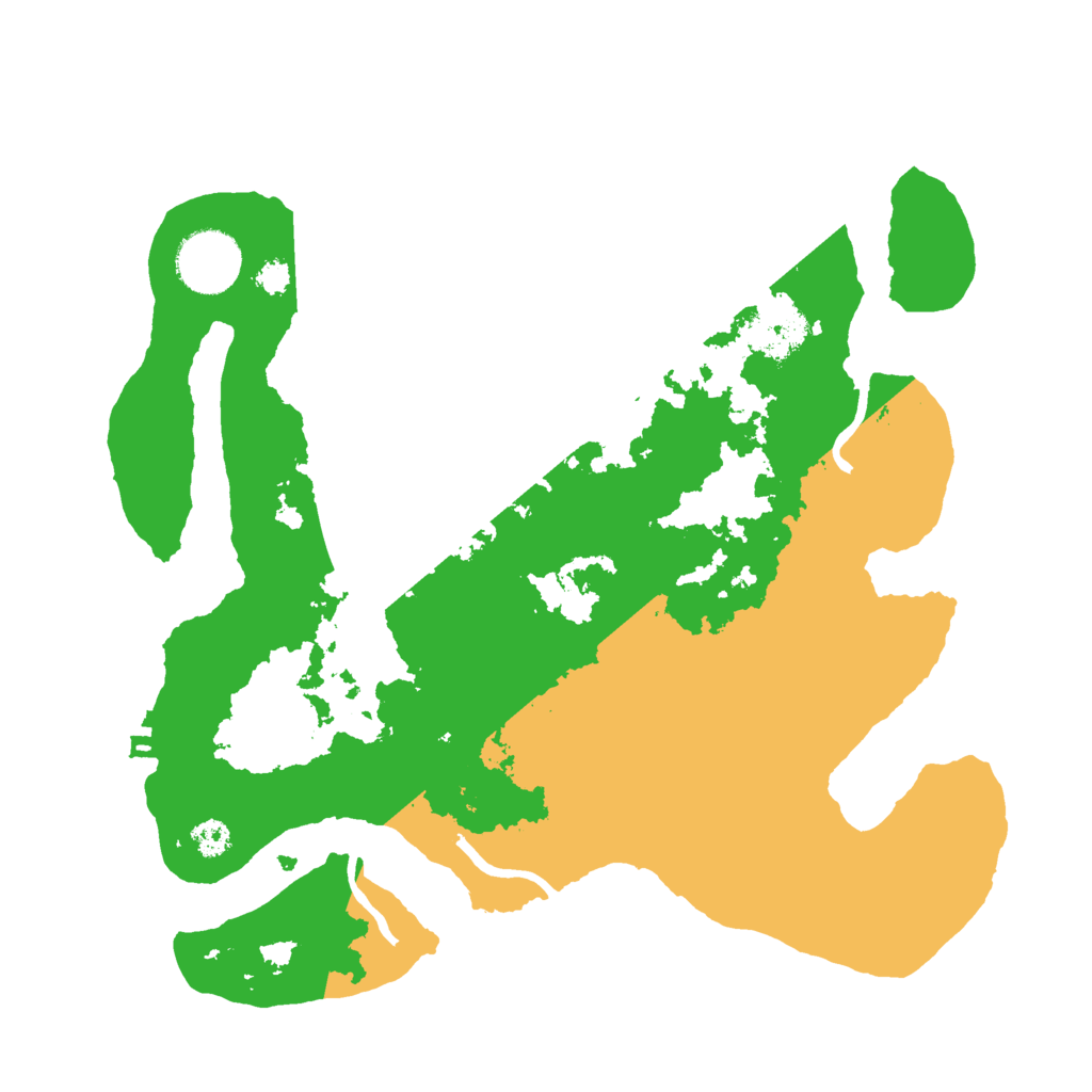 Biome Rust Map: Procedural Map, Size: 3000, Seed: 14323874
