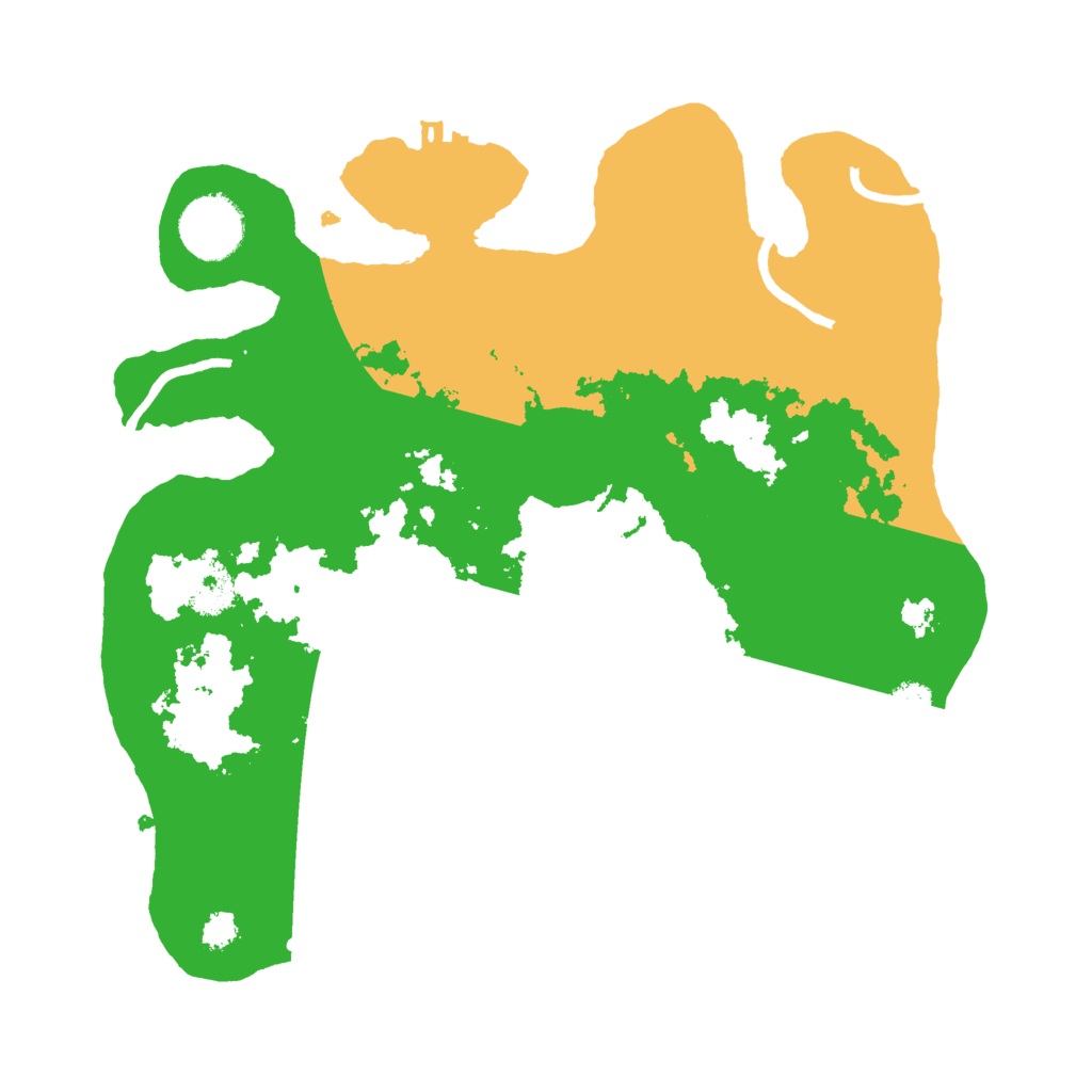 Biome Rust Map: Procedural Map, Size: 3000, Seed: 999999321