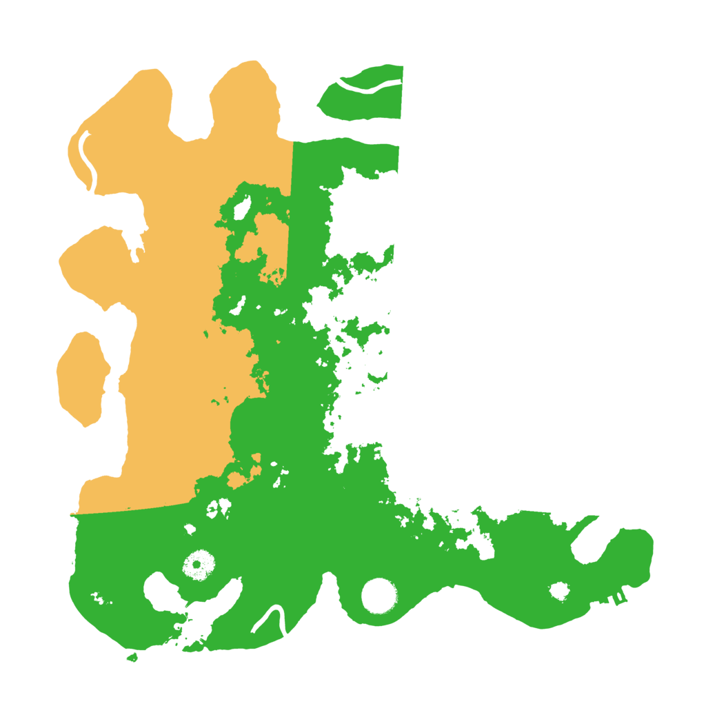 Biome Rust Map: Procedural Map, Size: 3500, Seed: 1770309