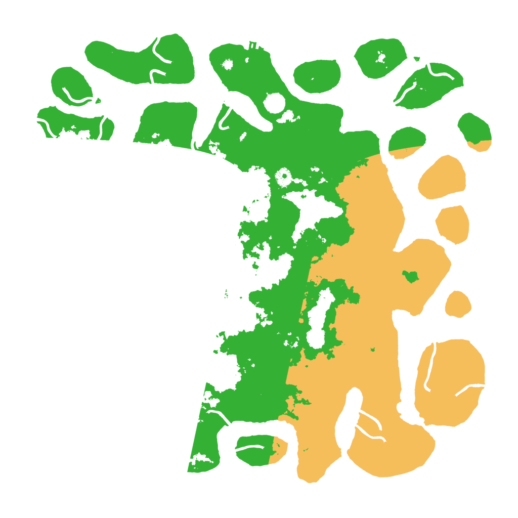 Biome Rust Map: Procedural Map, Size: 4500, Seed: 4461632