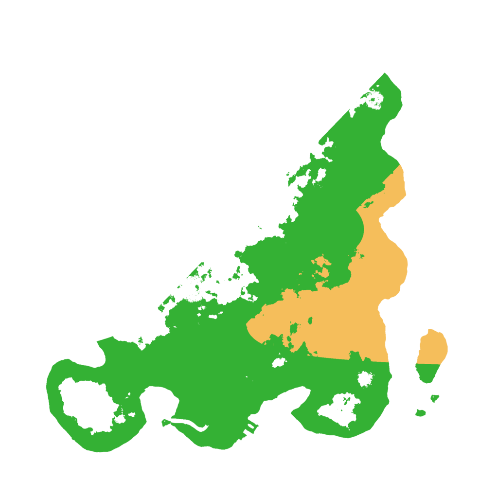 Biome Rust Map: Procedural Map, Size: 3000, Seed: 218328374