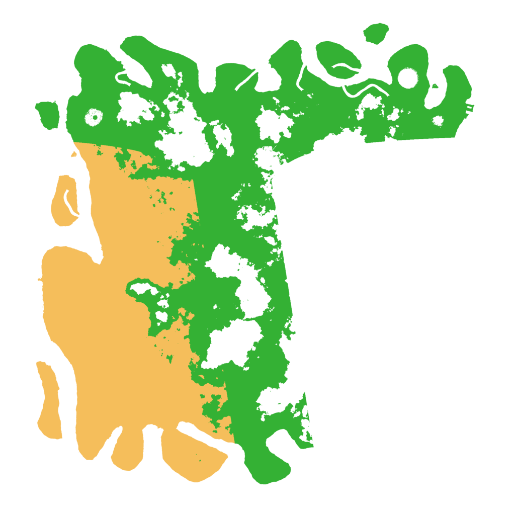 Biome Rust Map: Procedural Map, Size: 4500, Seed: 4923177