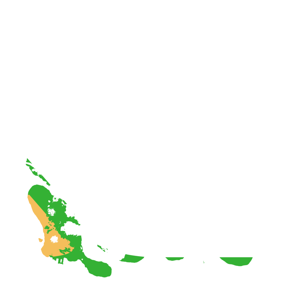 Biome Rust Map: Procedural Map, Size: 3500, Seed: 7196055