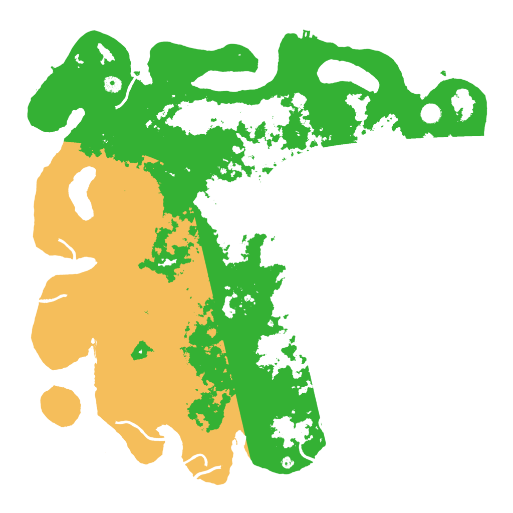 Biome Rust Map: Procedural Map, Size: 4500, Seed: 5198029