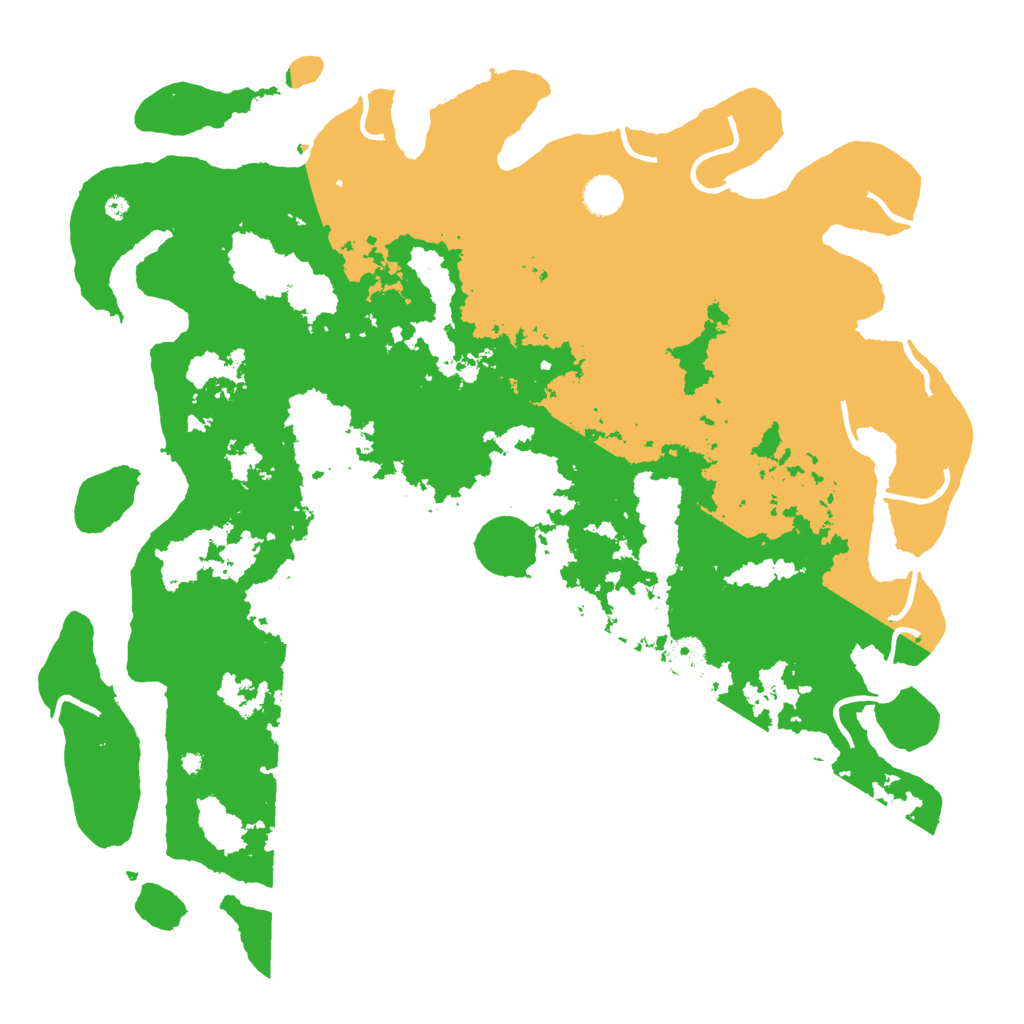 Biome Rust Map: Procedural Map, Size: 4500, Seed: 635185076