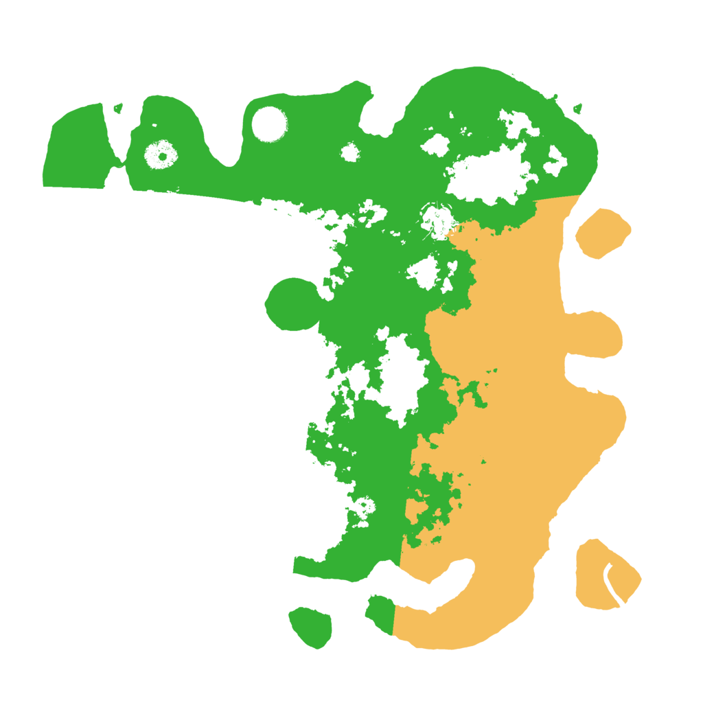 Biome Rust Map: Procedural Map, Size: 3500, Seed: 93311459