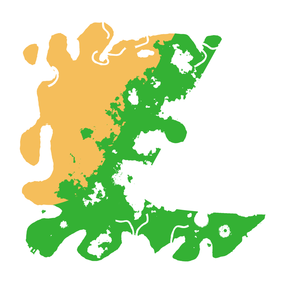 Biome Rust Map: Procedural Map, Size: 3700, Seed: 357524585