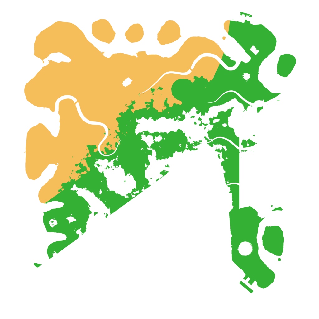 Biome Rust Map: Procedural Map, Size: 4000, Seed: 331