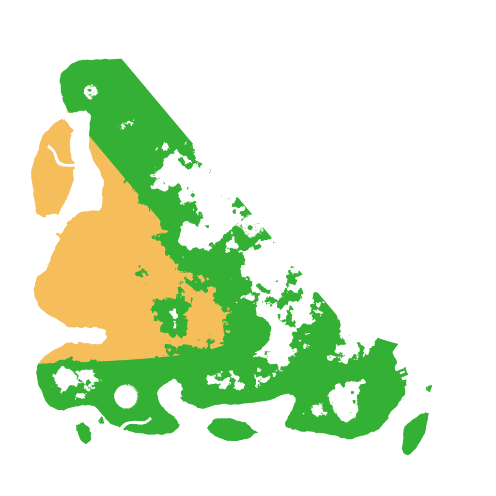 Biome Rust Map: Procedural Map, Size: 3750, Seed: 1234567890