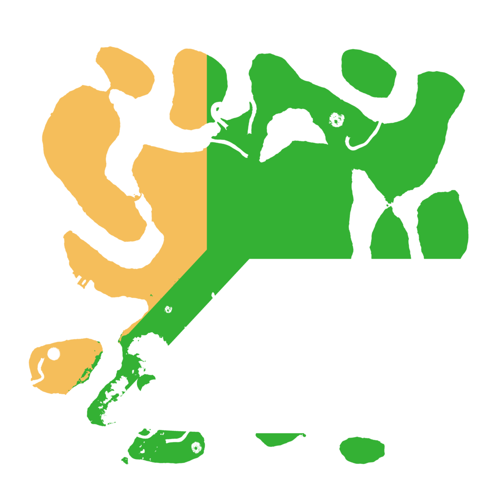 Biome Rust Map: Procedural Map, Size: 3500, Seed: 2082612