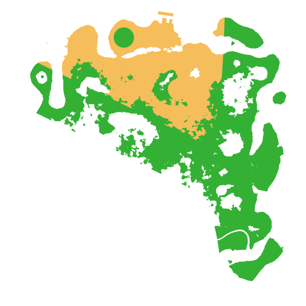 Biome Rust Map: Procedural Map, Size: 4000, Seed: 30221991