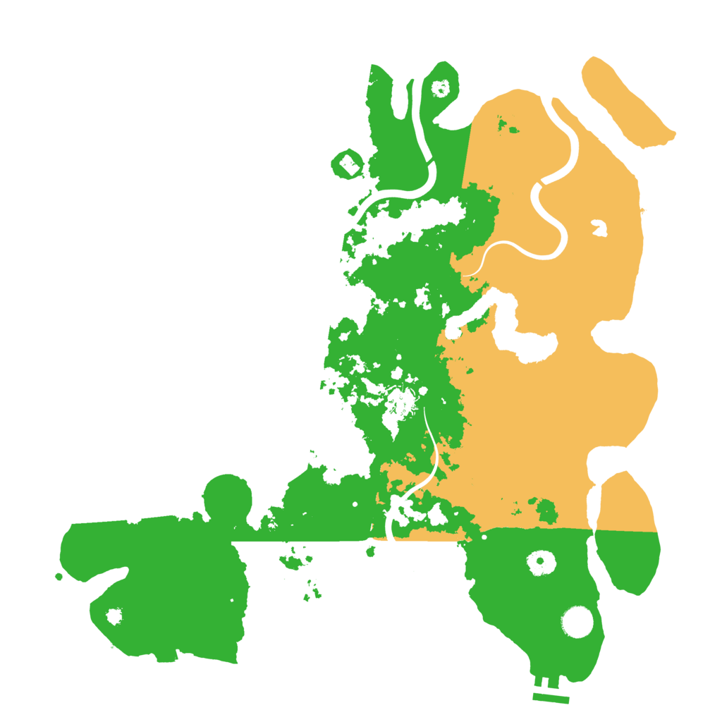 Biome Rust Map: Procedural Map, Size: 4000, Seed: 2762008