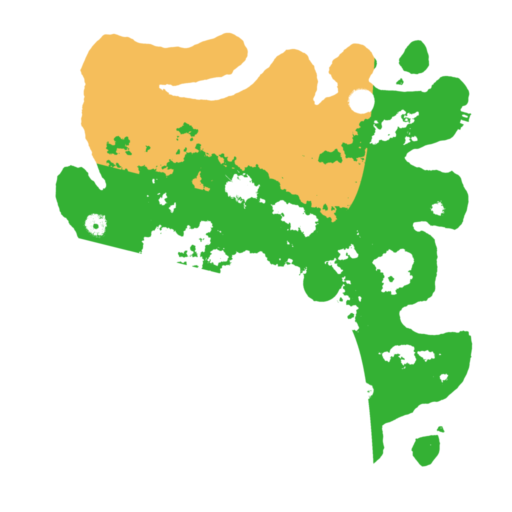 Biome Rust Map: Procedural Map, Size: 3650, Seed: 37791819